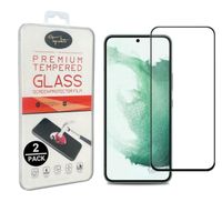 [2pack] Film de protection 3D Verre trempé pour Samsung Galaxy S22 Plus 5G [Toproduits®]