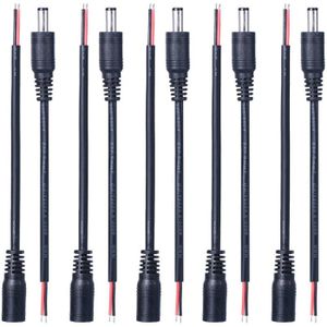 CÂBLE D'ALIMENTATION 5 paires Cable DC 5V-24V Femelle Male Connecteur 5