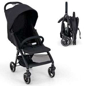 Arceaux De Sécurité Barre De Protection Pour Poussettes Pare-chocs Poignée De Poussette Guidon Réglable - 16 Mm De Diamètre Tube Rond (Noir