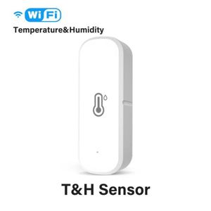 Capteur de température sans fil tuya wifi, thermomètre hygromètre  intelligente pour maison, capteur d'humidité de la températ[A225] -  Cdiscount Bricolage