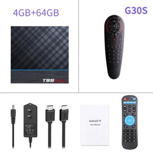 RÉCEPTEUR - DÉCODEUR   Ue Plug - 4 Go 64 Go avec G30S - boîtier Smart TV 