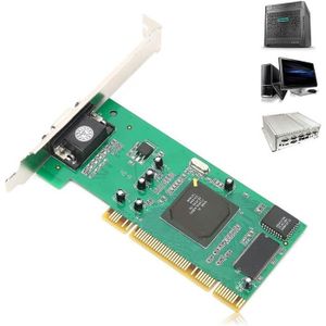 CARTE GRAPHIQUE INTERNE Carte Graphique, Carte SDRAM PCI VGA 8 Mo 32 Bits,