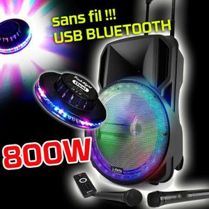 Enceinte Portable PRO Audio Club 12 350/700W - PC / USB Bluetooth