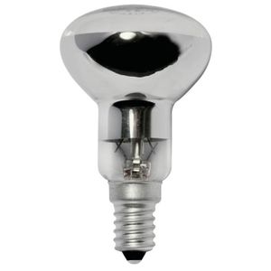 E14 dimmable LED lampe à incandescence miroir avant P45 noir 30 0lm 2700K