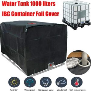 COLLECTEUR EAU - CUVE  Réservoir d'eau IBC de 1000 litres, conteneur de c