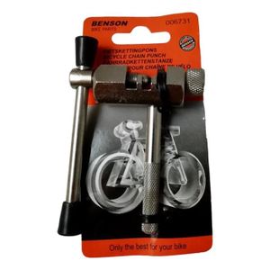 JIPRENS Dérive-chaîne pour vélos, Outil de chaîne de vélo pour dérailleur  6, 7, 8, 9, 10, 11, 12 vitesses, Pince de chaîne de vélo 2 en 1