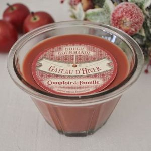 FEERIC CHRISTMAS Coffret 8 Bougies Parfum/ées Pot Confiture Comptoir de No/ël