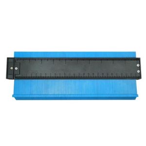 Bleu 2PCS Jauge de contour en plastique 250mm avec 125mm Copieur de Contour pour Jauge de Profil de pour Outil de Marquage du Bois pour minage de Mesures Pr/écises