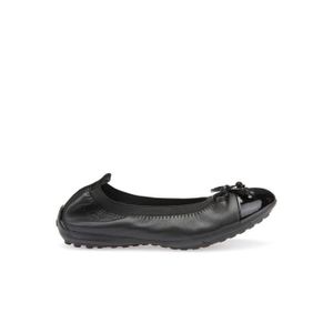 BALLERINE Ballerines - GEOX - Pluma Noir Enfant - Cuir - Respirantes