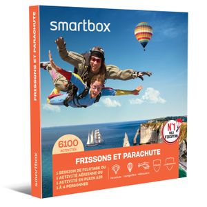 COFFRET SPORT - LOISIRS SMARTBOX - Frissons et parachute - Coffret Cadeau 