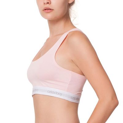 Brassière Fille Sarah Rose à Pois - Taille 12-14 Ans (150-156cm), Coton élasthanne