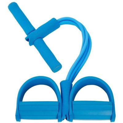 Elastique à Pédale Sport Multifonction - Bande De Résistance 4/6/8 Tubes Avec Poignées Antidérapantes