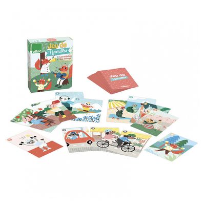 ANCIEN JEU DE Cartes des 7 Sept Familles Produits Miko Glace EUR 8,00