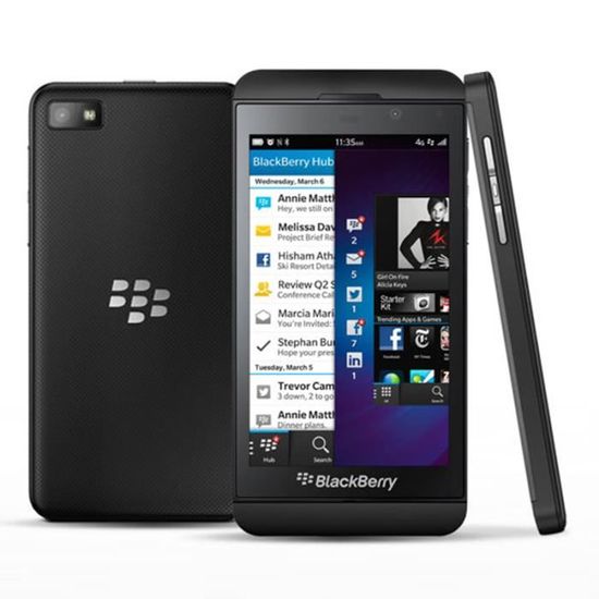 Noir BlackBerry Z10  Débloqué Smartphone