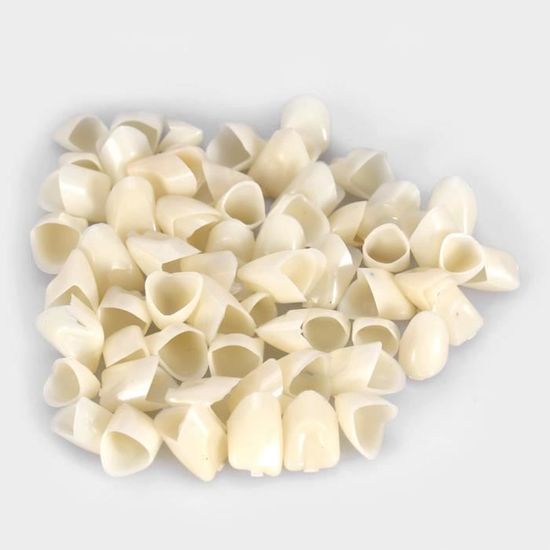 Lot De 70 Couronnes Temporaires Dentaires - Résine Méthacrylate, Pour Dents Antérieures, Neuf, Usage Dentisterie