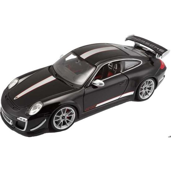 Bburago 1:18 Porsche 911  997  GT3 RS 4.0 Année 2011 Noir Argent 18 11036bk