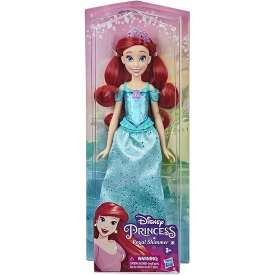 Poupée mannequin Ariel La Petite Sirène - Disney Princess - 30 cm - Pour enfant à partir de 3 ans