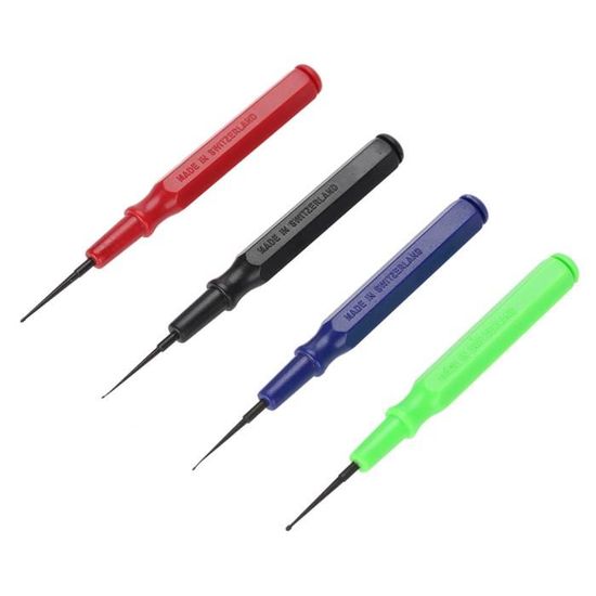 Huileur De Montre - Stylo Outil Horloger - En Acier Et Alliage Aluminium - Multicolore