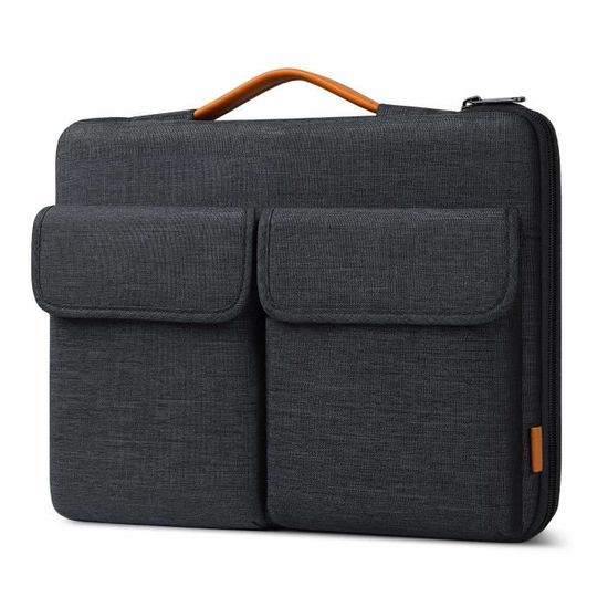 Housse JETech Pour MacBook 13-14" - Protection Anti-Choc Et Étanche (Noir)