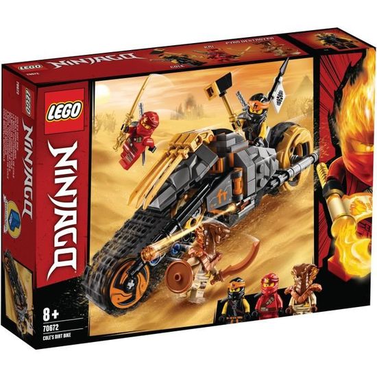 LEGO® NINJAGO® 70672 La moto tout-terrain de Cole