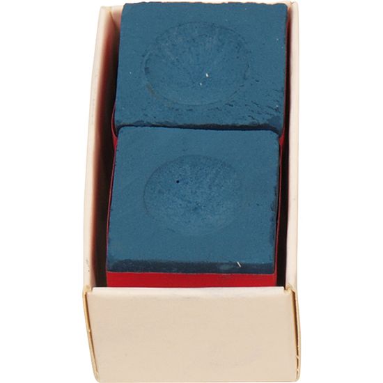 Craie Blue Diamond Bleue Boîte 2 Craies – France Pool Shop