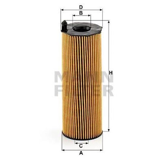 ac6186e CoopersFiaam Filtre Filtre à huile pour vfl474 1109an