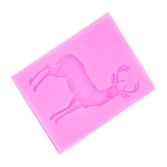 Moule à Bougie En Silicone, Bonhomme De Neige, Grande Cloche, élan