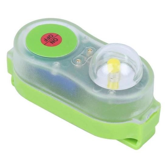 Huairdum Lampe de Gilet de Sauvetage 30g, Lampe de Gilet de Sauvetage LED JHYD I Lampe incidente en Plastique Orange/Cyan Attirer la Lampe de lumière, Sauvetage en Plein air pour Gilet
