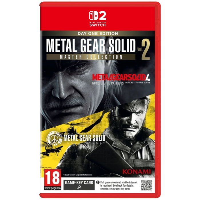 Metal Gear Solid: Master Collection Vol. 2 - Édition Day One • Jeu Nintendo Switch 2