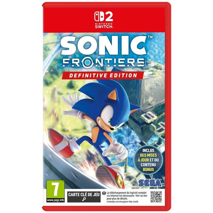 Sonic Frontiers: Definitive Edition • Jeu Nintendo Switch 2