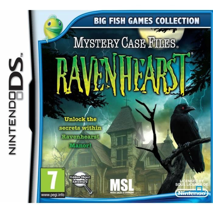 Just For Games Mystery Case Files: Ravenhearst / Jeu Ds