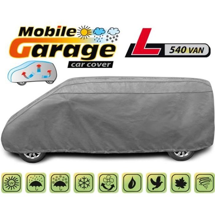 Bâche de protection Housse de protection voiture L pour Ford Transit Custom Imperméable Respirant