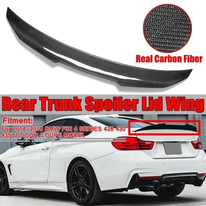 Voiture Aileron Aile Arrière Couvercle Pour BMW F32 4 SÉRIE 428 430 435i 2014 -2018 Fiber De Carbone