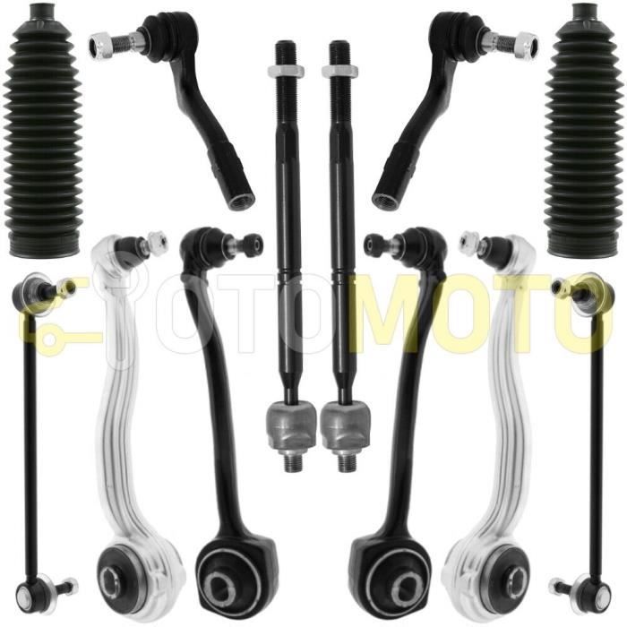 Kit bras de suspension avant compatible MERCEDES CLK W209 A209 C209 composé de 12 pièces