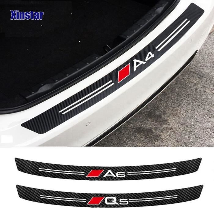 Fiber De carbone Autocollant Pour Audi Sline Quattro A1 A3 A4 A5 A6 A7 A8 Q1 Q3 Q5 Q7 TT B5 B6 B7 B8 B9 8P 8V 8L C6 C5 C LX1702