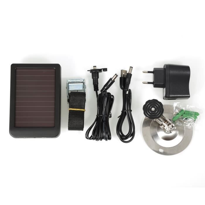 Chargeur panneaux solaires Batterie pour caméra de chasse pour SUNTEK HC-300M HC-300A HC-500M