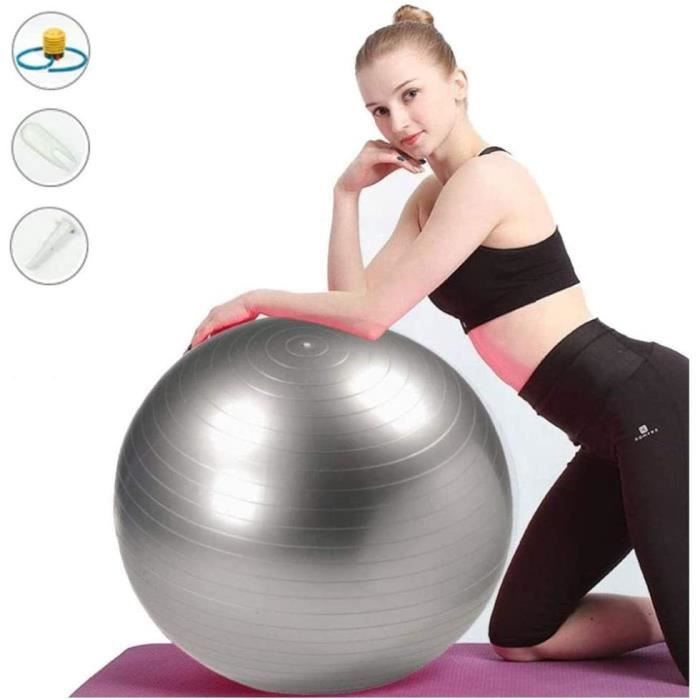 N Balles Dexercices Fitness Exercice Gym Ball Bureau pour Fitness Balance Yoga Ball Anti Burst Slip avec Fitness Yoga Pilates Ba350