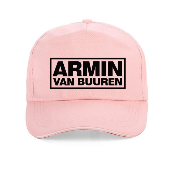 ARMIN VAN BUUREN casquette de baseball imprimée - ASOT HOUSE, musique, IBIZA RAVE DJ, chapeaux régla Rose