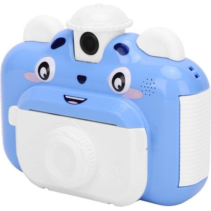 Zerodis Appareil photo pour enfants Caméra Portable à Impression Simple pour Enfants avec Écran Coloré 2,4po pour Enfants de 4