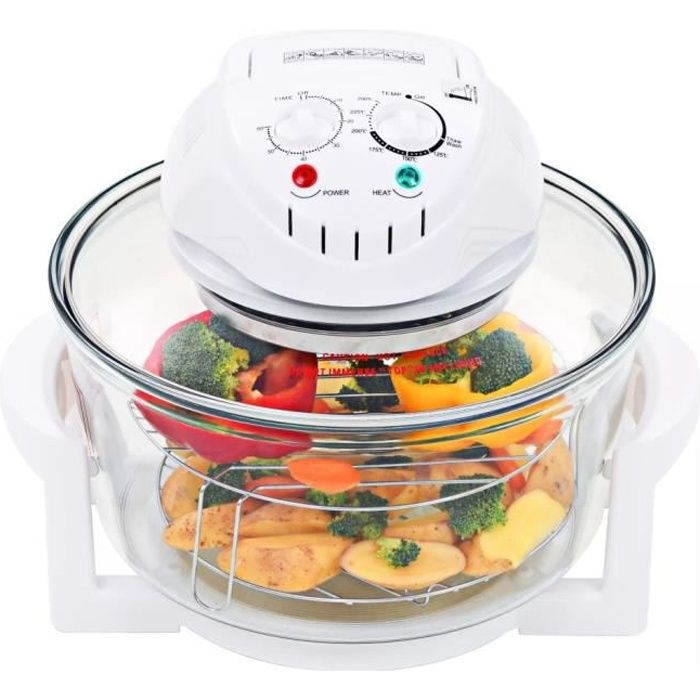 Four à convection Mini four à chaleur tournante 1400 W 17 Litres HB001