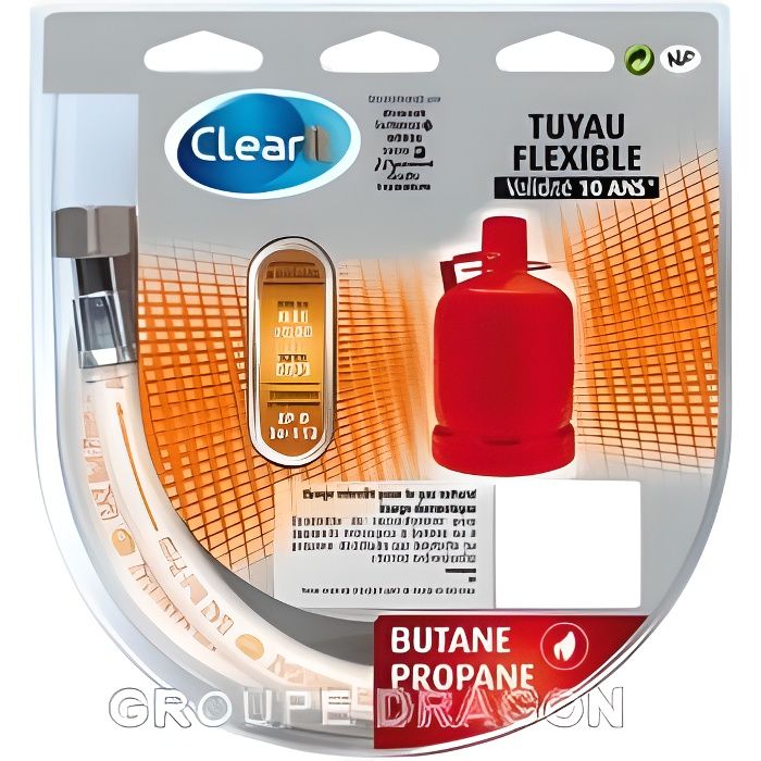 Tuyau gaz butane 2m pour plaque de cuisson BRAND…