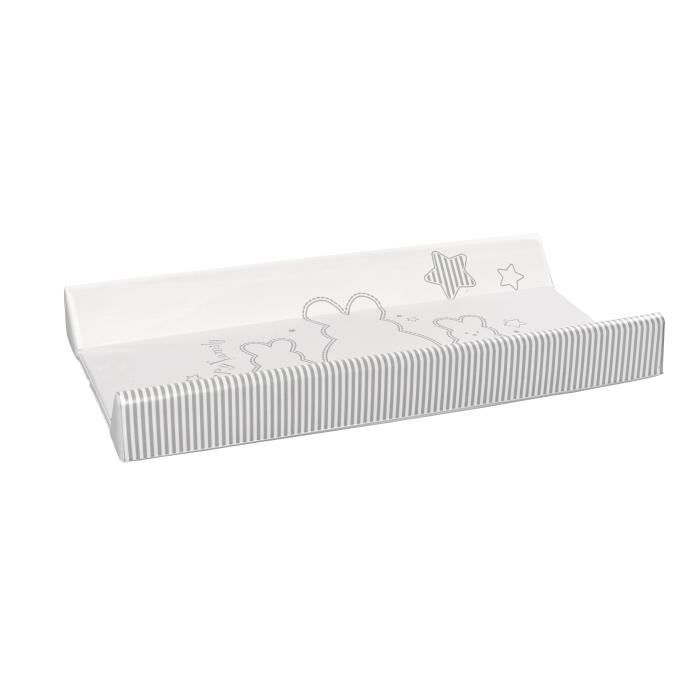 BREVI Matelas à langer Idea - Lapinou perle