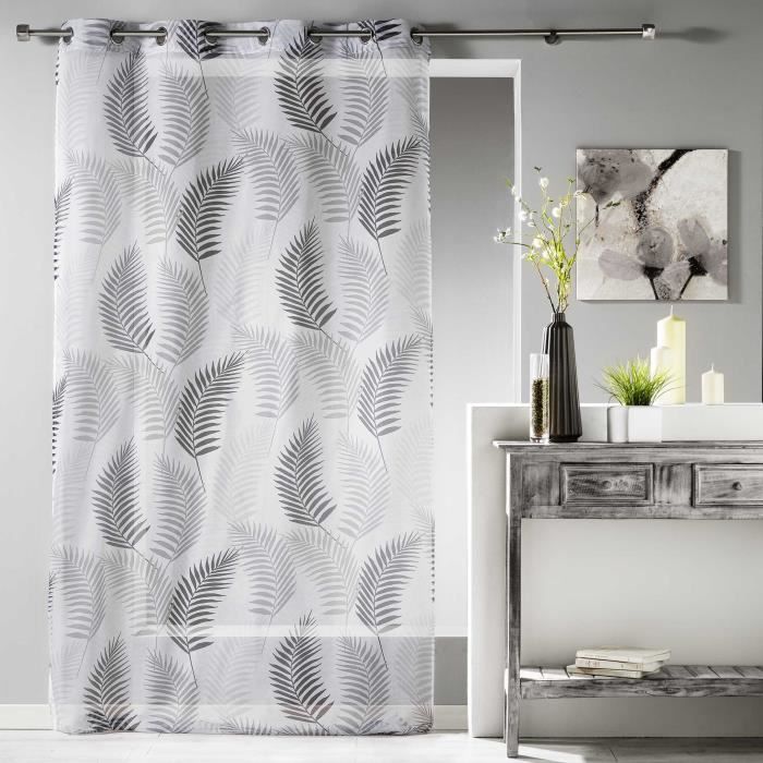 CDaffaires Panneau a oeillets 140 x 280 cm voile imprime transfert goyave Blanc