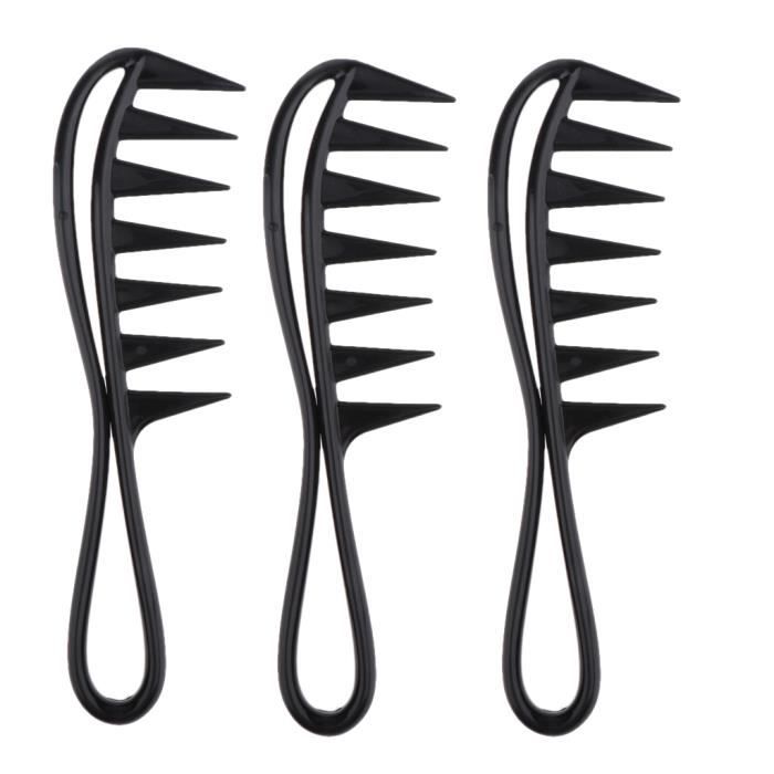 BROSSE MANUELLE - PEIGNE 3 peignes de cheveux