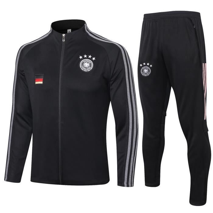 Nouveau Veste à Manches Longues Allemagne Survêtement 2020-2021 Survet Pas Cher Survêtement Training pour Homme