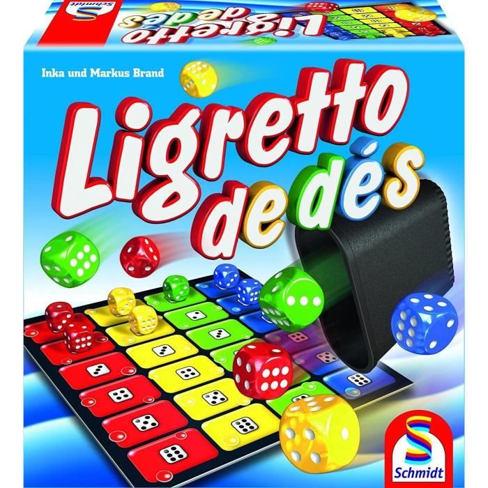 Ligretto de Dés - Jeu de société - SCHMIDT AND SPIELE