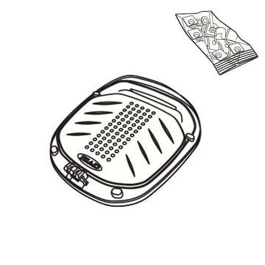 Platine support de top case Shad D1B29PAR pour SH26 SH29 SH32 SH33 moto scooter