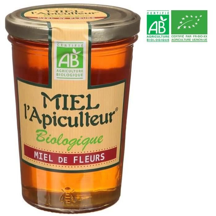Miel de fleurs liquide - Bio - 500g