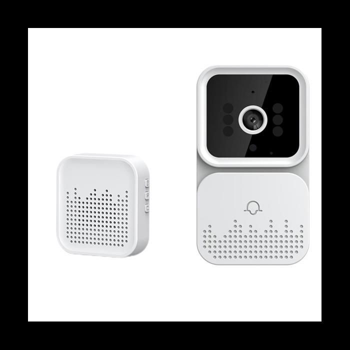 Sonnette vidéo Tuya avec caméra + WiFi | Capteur de mouvement | Sans