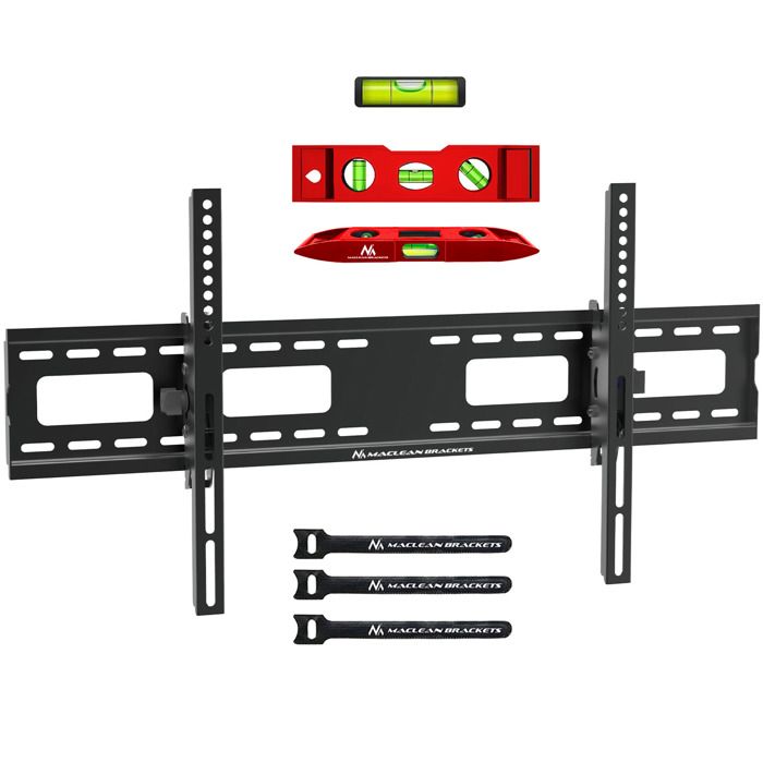 Support TV - Maclean - MC-422 - VESA 800x400 - 43-100 pouces - Inclinaison +15°~-15°